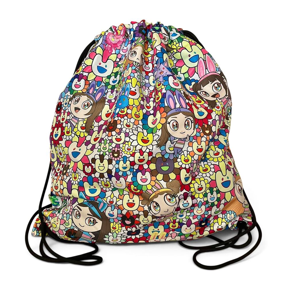 Takashi Murakami x NewJeans Supernatural Drawstring Bag Limited Edition Backback